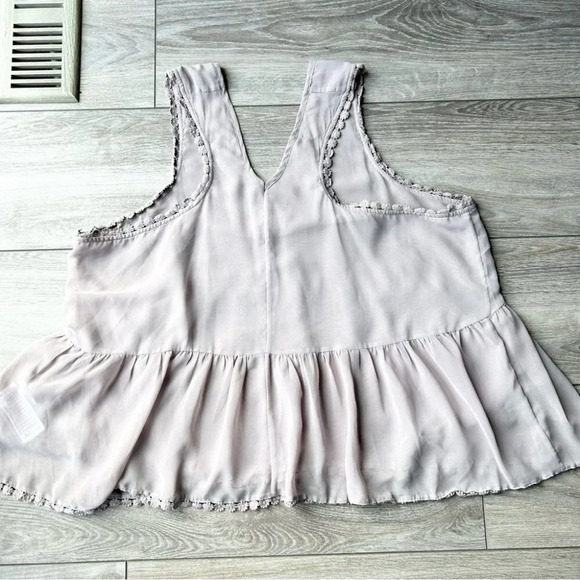 ONE TEASPOON Milky  Rise Flared Loose Fit Top Blouse - Picture 9 of 16